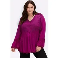 sheego by Joe Browns Klassische Bluse Tunika Langarm