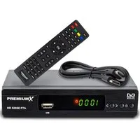 PremiumX 520SE FTA Digital Satelliten-Receiver DVB-S2 HDMI SCART USB Full HD SAT-Receiver