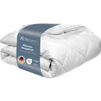 XDREAM Microfaserbettdecke Pure, Bettdecke - 4-Jahreszeiten, Ganzjahres, Winter & Sommer, Füllung: Hohlfaser-Polyesterfüllung, Bezug: Polyester, allergikerfreundlich, atmungsaktiv, temperaturausgleichend, 135x200 cm
