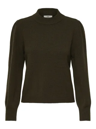 JDY - JDYRUE LIFE L/S PULLOVER KNT NOOS Slate Black - Gr. - L