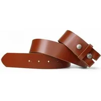 FRONHOFER Ledergürtel Herren Rindsleder (1-St) Druckknopf, wechselbar, ohne Schnalle