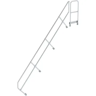Munk Zweiter Handlauf für Treppe mit Plattform 45° - 600514