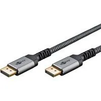 Plus DisplayPort 1.4 Kabel, 8K @ 60Hz grau, 3 Meter