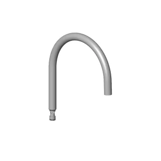 Dornbracht Auslauf für Profi-Garnituren Ersatzteile 90282221102 5,68 l/min. Platin gebürstet 90282221102-06