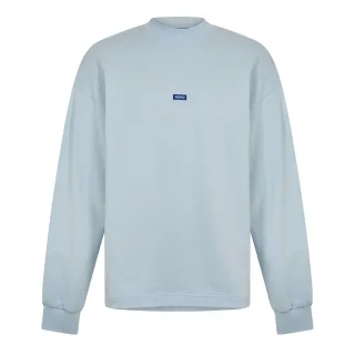Hugo - Sweatshirt für Herren, Baumwolle, leger (Blau)