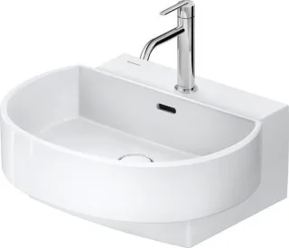 Duravit Balcoon Waschtisch 550x480, mit Überlauf, mit Hahnloch, 241155AA00