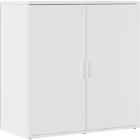 vidaXL Sideboard Sideboard Weiß 79x38x80 cm Holzwerkstoff (1 St)