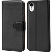 CoolGadget Handyhülle Wallet Klapp Tasche Book Case für Apple iPhone XR 6,1 Zoll, Hülle Klapphülle Flip Cover Etui Schutzhülle