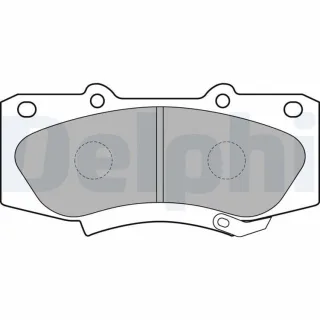 Delphi Bremsbel?ge vorne Toyota Hilux 7
