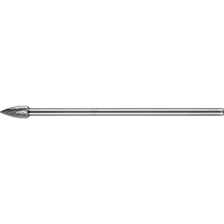 PFERD TOOLS Hartmetall Frässtift Spitzbogen SPG Z3P universal mittel kreuzverzahnt mit Stahllangschaft - 21122627
