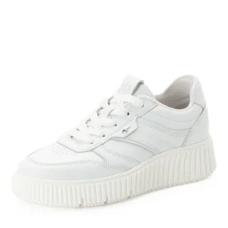 Tamaris - Da.-Schnürer white leather - Gr. - 38