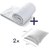 gowoll 4-Jahreszeitenbett Bettdecke Ganzjahresdecke, 300 gsm Warme Bettdecke, Füllung: 100 % Mikrofaser-Füllung, Antibakterielle Decke und Waschmaschinengeeignet