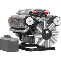 Mould King 10088 V8 Ottomotor Konstruktions-Spielset, (535 St)