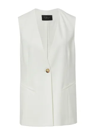 s.Oliver BLACK LABEL - Indoor-Weste creme - Gr. - 36