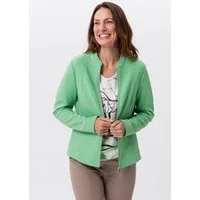 FRANK WALDER Kurzjacke aus Jersey mit Zipp