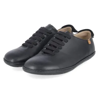 El Naturalista Halbschuhe EL VIAJERO - Gr. 37 - Schwarz - Glattleder