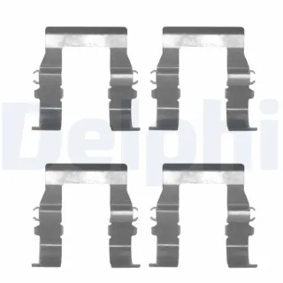 Delphi Zubeh?r f?r Bremsbel?ge vorne Citroen Mitsubishi Peugeot LX0171