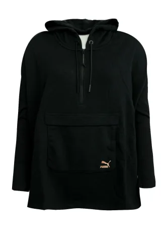 Puma Evo Damen-Kapuzenpullover in Schwarz
