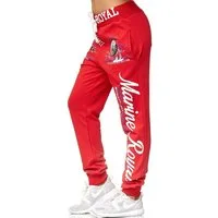 L.gonline Jogginghose Damen JoggingHOSE lang, Trainingshose Baumwolle, Sporthose mit Bündc (Sweatpants, 1-tlg) mit elastischem Bund