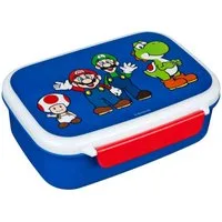 Super Mario Lunchbox Brotdose – Praktische Butterbrotdose für Schule und Ausflüge