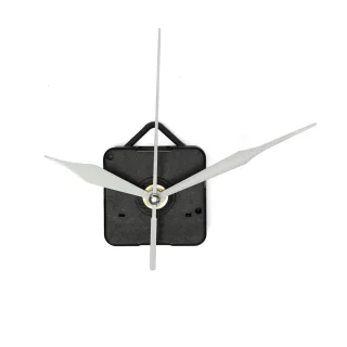 Silent Quartz Wall Clock Spindle Movement Mechanism Part Repair Tool White Hand