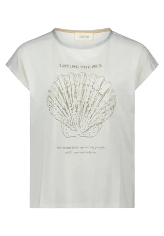 CARTOON - Rundhals-Shirt Gold - Gr. - 42