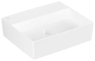 Villeroy & Boch Aufsatzwaschbecken Memento 2.0 498x 420mm, ohne Überlauf Stone White cplus 4A0753RW