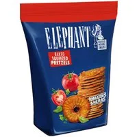 ELEPHANT Knabberei, Alka Elephant Squeezed Pretzels Tomatoes Herbs Laugengebäck 70g