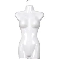 BAYLI Schneiderbüste 1 x Torso Weiblich - 66 cm Damentorso aus Kunststoff - Oberkörper