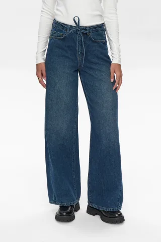 Nümph - NUBROOKLYN JEANS - DARK BLUE dark blue denim - Gr. - 42