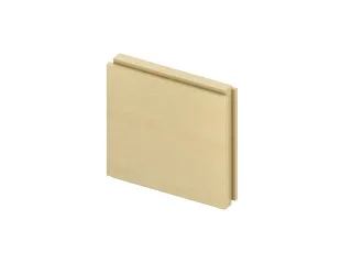 Tece profil Befestigungsplatte für Zusatzeinbauten 200 mm x 200 mm, 9042005 9042005