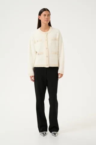 Strickjacke Oversize fit cream