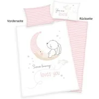 Herding Babybettwäsche Herding Baby Bettwäsche Little Bunny 100 x 135 und 40 x 60 cm