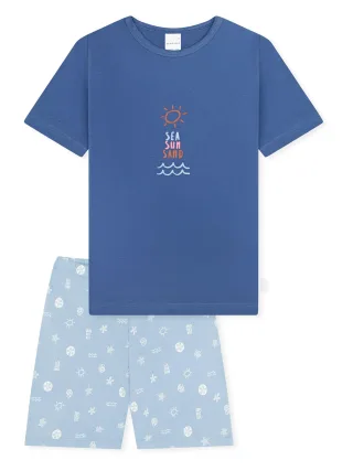 Schiesser Mädchen Pyjama NightwearSchlafanzug, Pyjama Set, Nachtwäsche