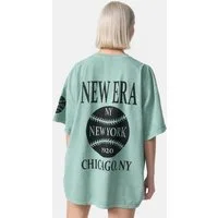 Worldclassca T-Shirt Worldclassca Oversized Print T-Shirt NY NEW YORK Tee Sommer Oberteil