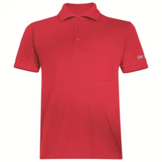 uvex Poloshirt basic rot XL - 8817212