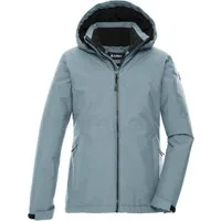Killtec Funktionsjacke KOW 217 GRLS JCKT Wind- und wasserdichte Kinderjacke mit Fleece und verstellbarer Kapuze