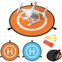 Intirilife Zubehör Drohne (Starten und Landen von Drohnen Helikopterstartfläche aus Nylon)