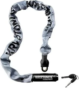 Kryptonite Keeper 785 Integrated Chain Kettenschloss 85 cm grey