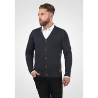 Blend Cardigan BHLennard Strickjacke mit Ton-in-Ton Ellenbogenpatches