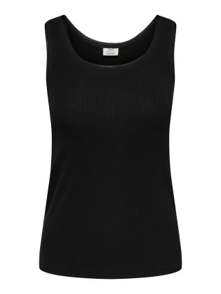 JDY - JDYKIRA LIFE S/L MESH DETAIL TOP JRS Black - Gr. - XS