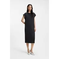 BOSS ORANGE Midikleid Endra Premium Damenmode mit Knotendetail, gerade geschnitten