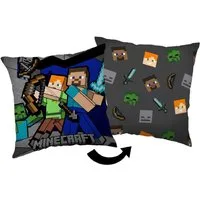 Minecraft Dekokissen Kopfkissen (1 Stück) mit beidseitigem Digitaldruck