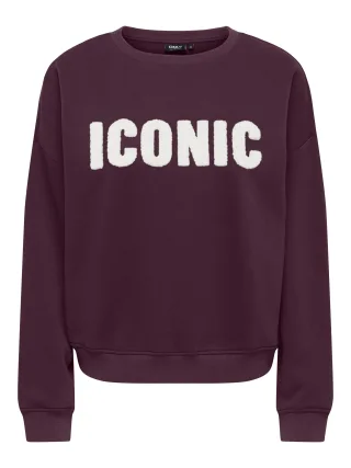 ONLY - ONLSWEAT LIFE L/S CREW O.SIZE STATE NOOS Fig - Gr. - L