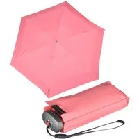 Knirps® Taschenregenschirm Mini-Schirm Travel klein leicht kompakt, mit UV-Schutz in sommerlichen Farben