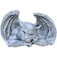 Stone and Style Gartenfigur Frostfeste Steinfigur Gargoyle Denker