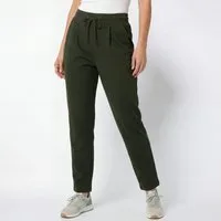 OriginalYou Chinohose Schlupfhose Damen Stretchhose Freizeithose Business Style auch in großen Größen erhältlich, mit Kordelzug