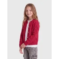 KIDS ONLY Strickjacke KOGPEPPE LS CABLE CARDIGAN KNT Baumwolle