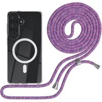 EAZY CASE Handykette mit Magsafe Hülle für Samsung Galaxy S26 6,3 Zoll, Magsafehülle Kette zum Umhängen mit Umhängeband mit Riemen Unicorn