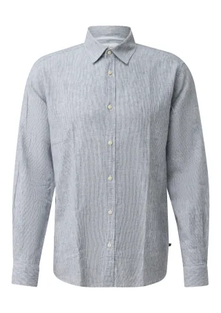 s.Oliver - Hemd blau/weiß - Gr. - XL